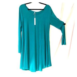 New with tags long sleeve T-shirt dress size xl